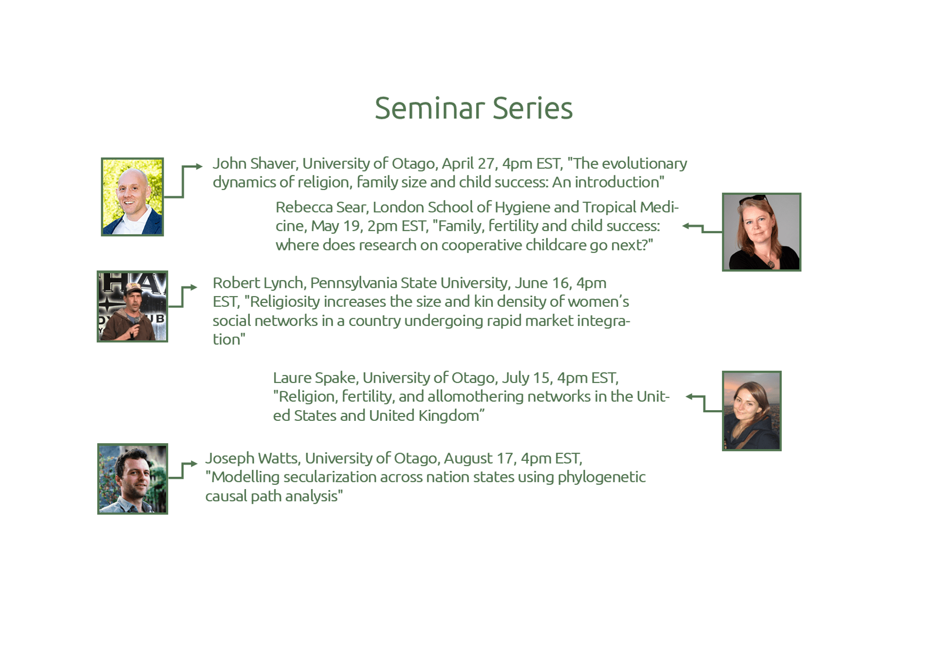 Seminar Series