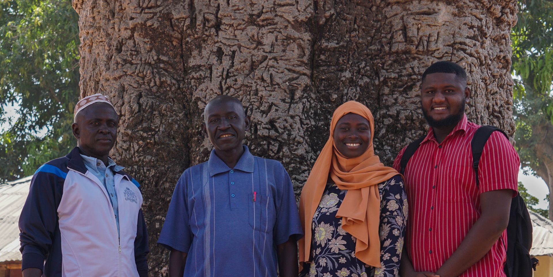 Data collection in West Kiang, The Gambia